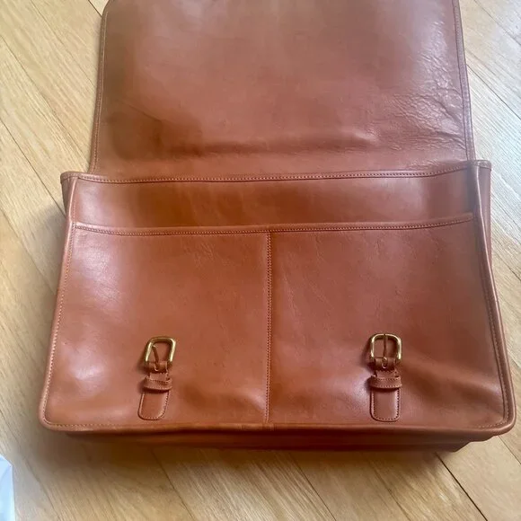 Coach vintage leather briefcase - Picture 3 of 11
